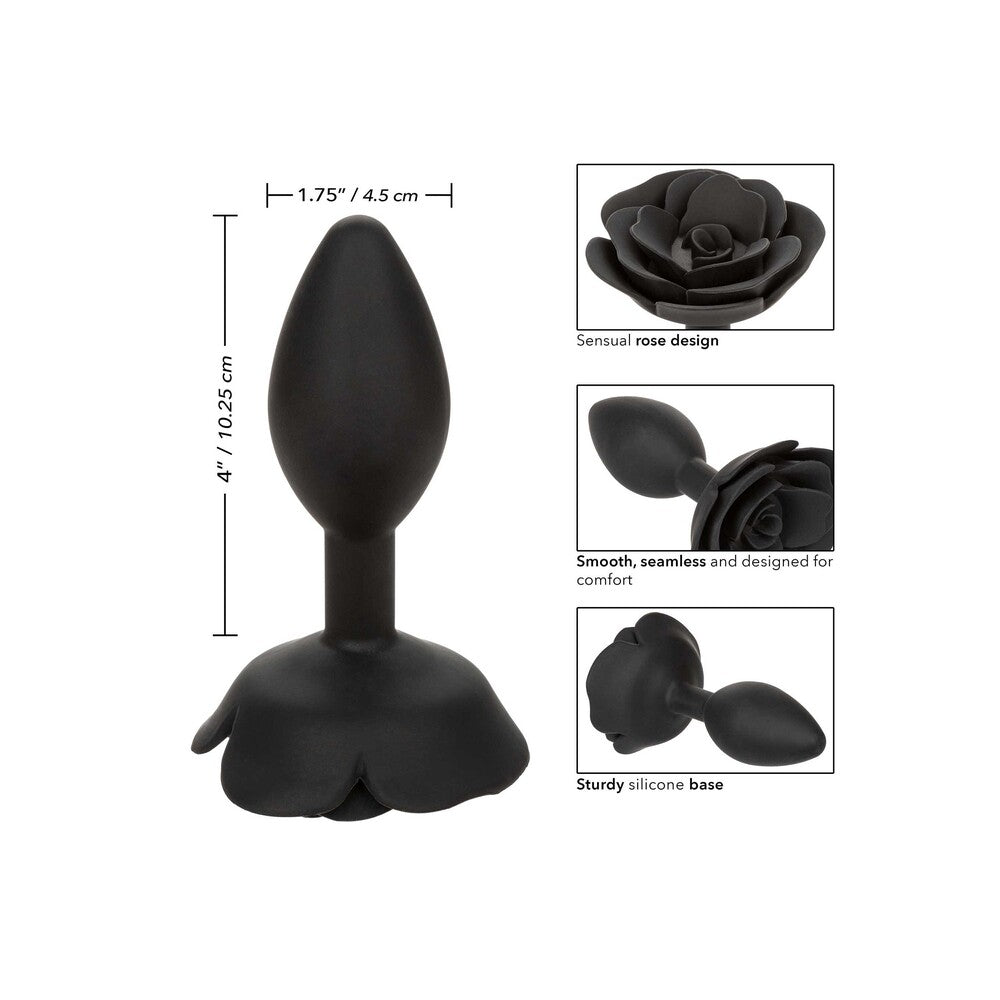 CalExotics Forbidden Large Rose Anal Plug