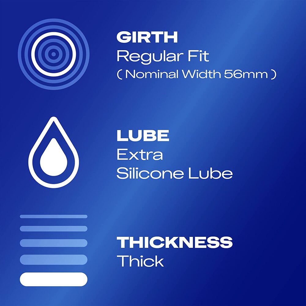 Durex Extra Safe Regular Fit Condoms 6 Pack