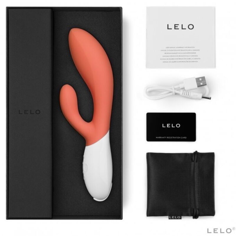 Lelo Ina 3 Dual Action Massager Coral