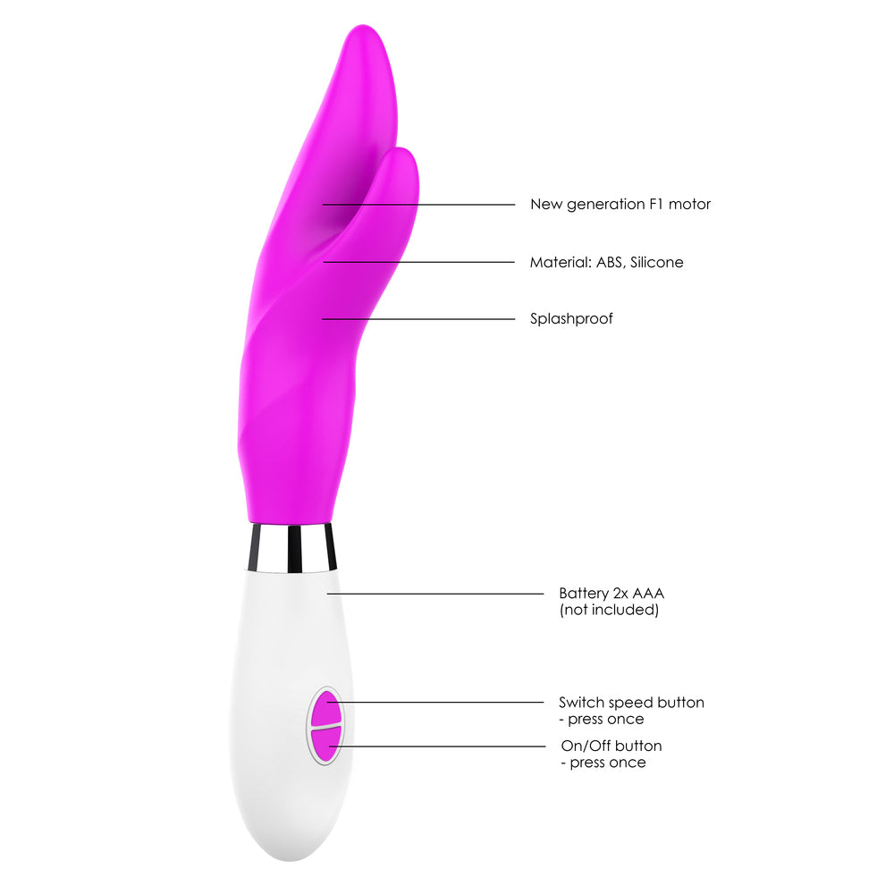 Luminous Athos Ultra Soft Clit Stim Vibe Fuchsia