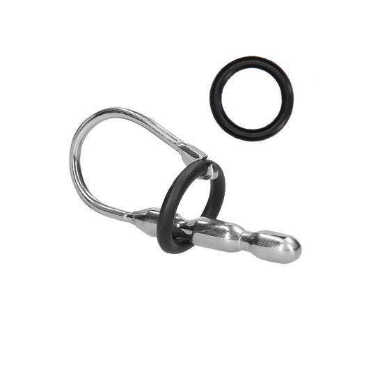 Ouch Urethral Sounding Stainless Steel Stretcher With Ring