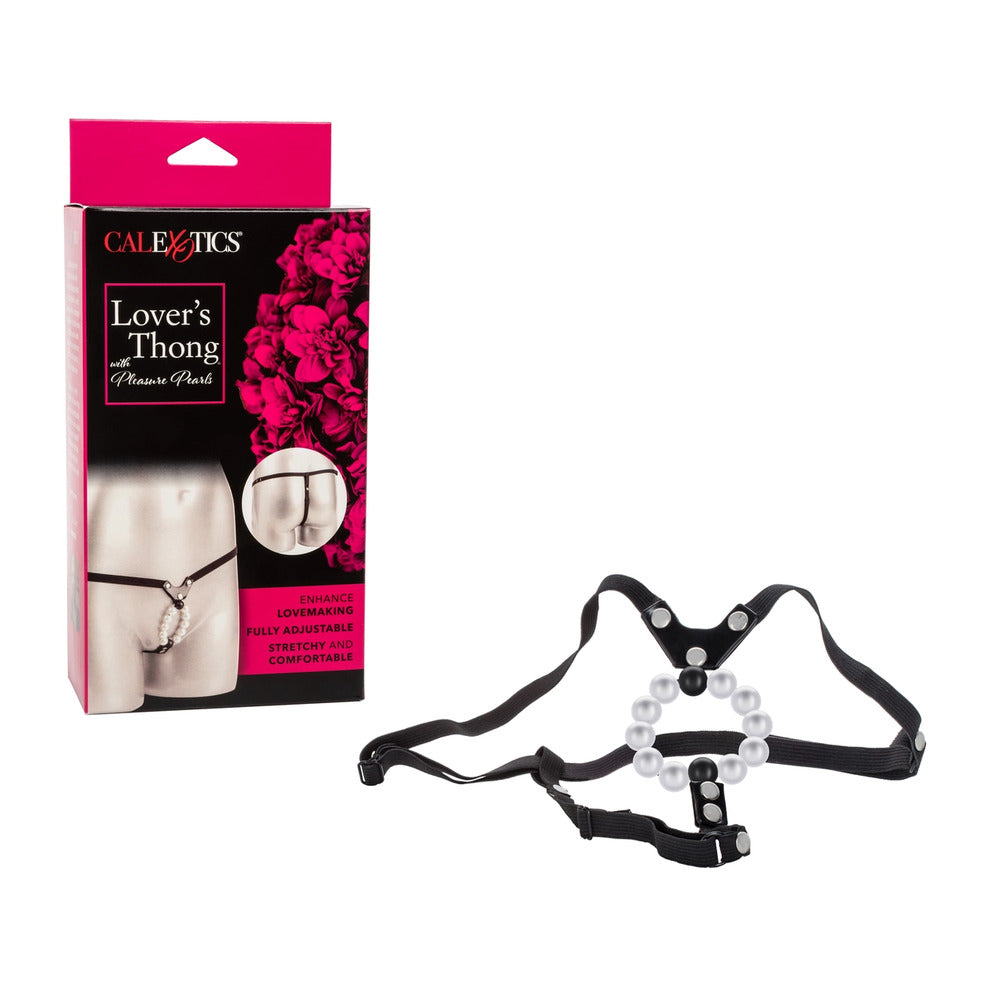 Lovers Thong With Pleasure Pearls