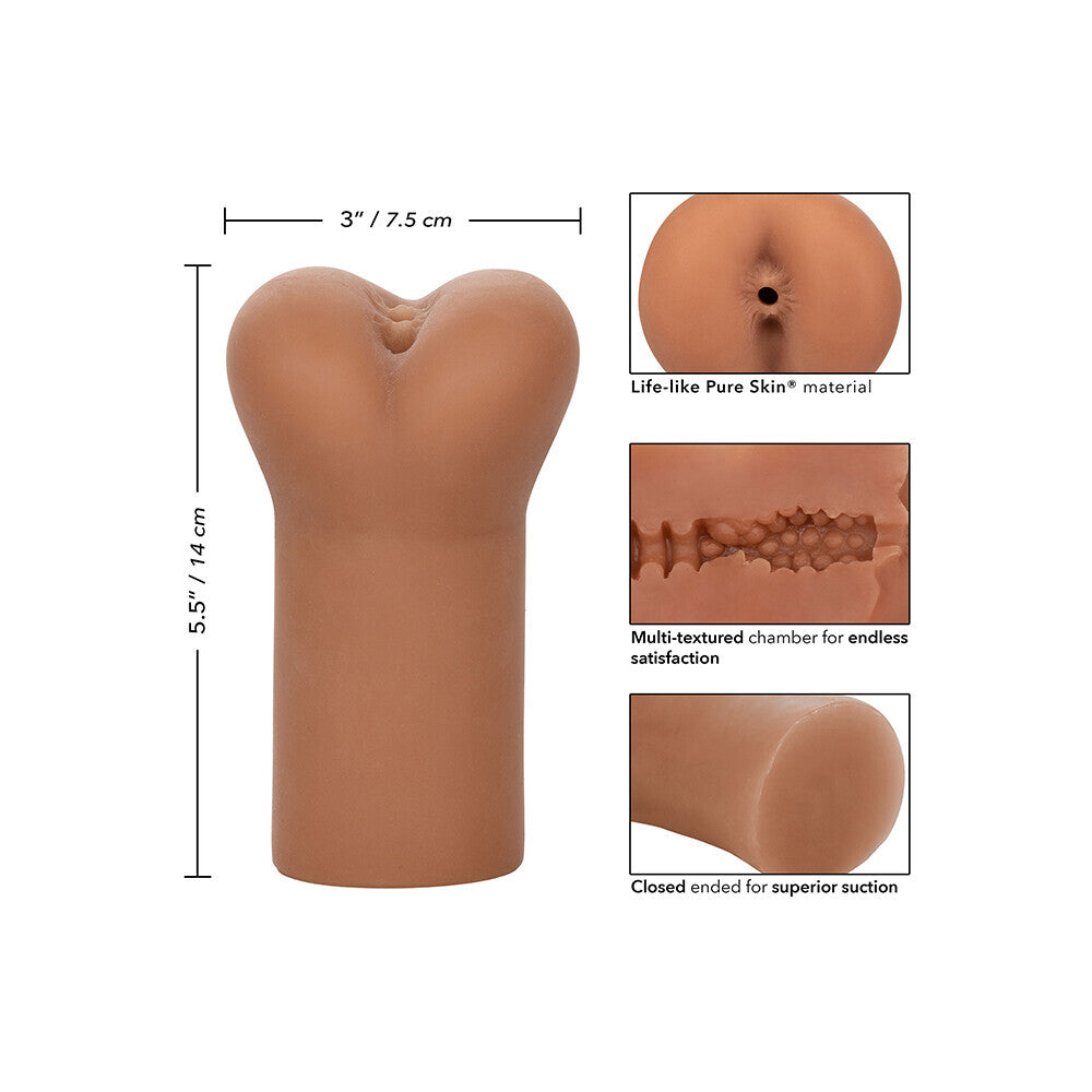 Boundless Anus Masturbator Flesh Brown